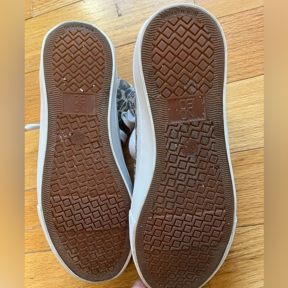 No Boundaries Brown and White Leopard Print High Tops Size 8 1/2 - Picture 9 of 9